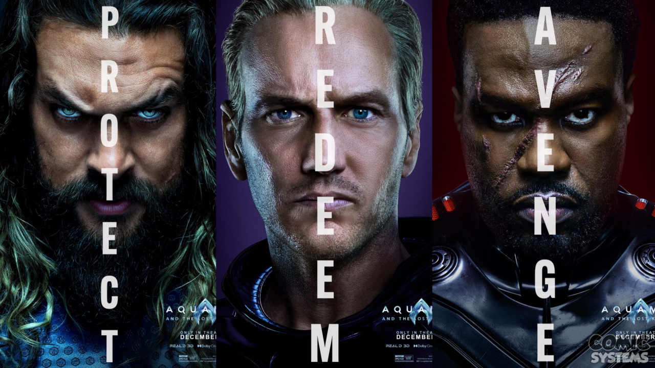 Les Personnages Obtiennent Leur Propre Affiche Aquaman Et Le Royaume