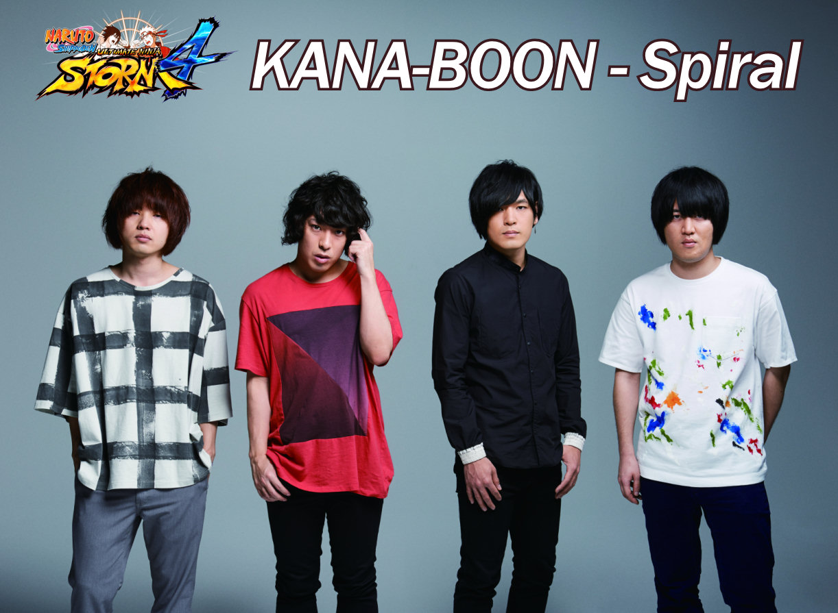 KANA-BOON interprètera le thème « Spiral » du jeu