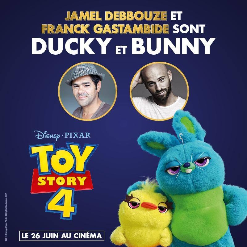 Jamel Debbouze et Franck Gastambide donnent de la voix pour «Toy Story 4» -  Le Parisien