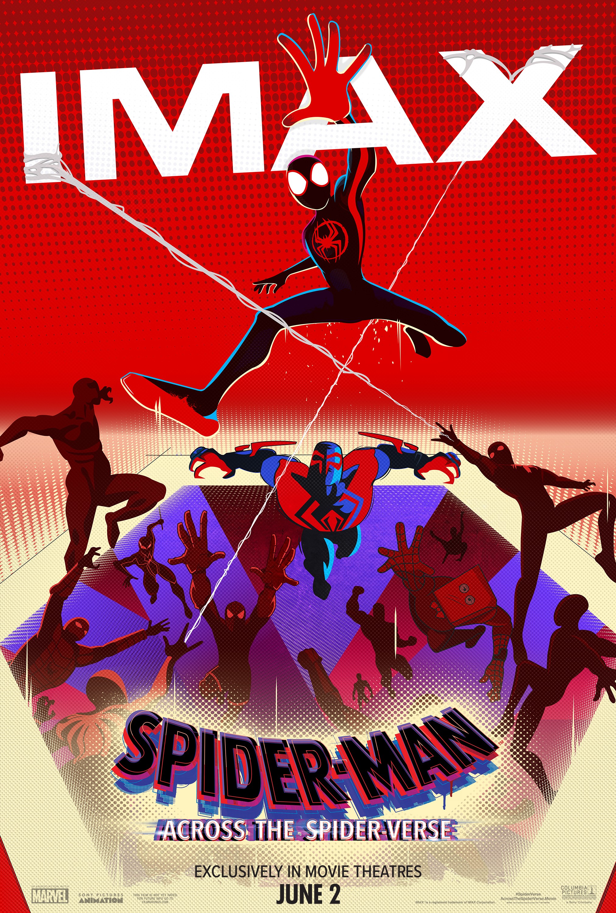 Poster IMAX - Spider-Man: Across the Spider-Verse (2023) - Images du film