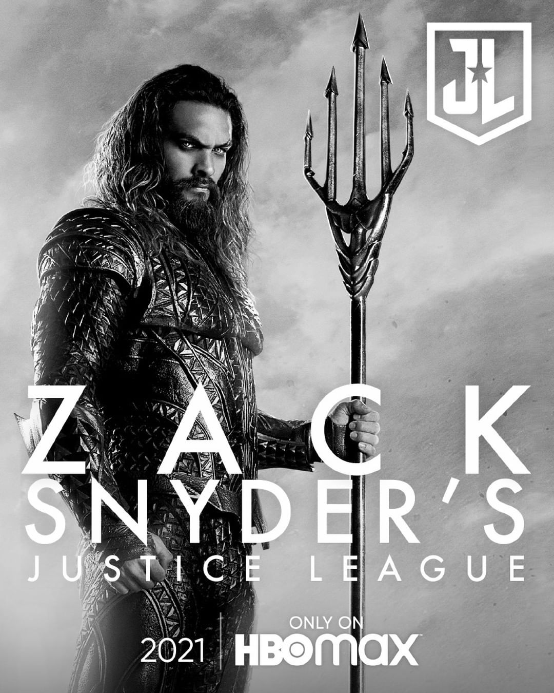 Poster Justice League Aquaman Trident Jason Momoa DC Comics