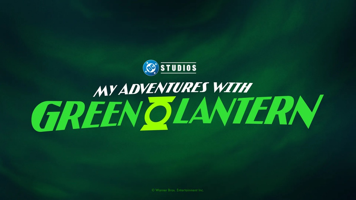 D C Studios Animation My Adventures With Green Lantern Logo