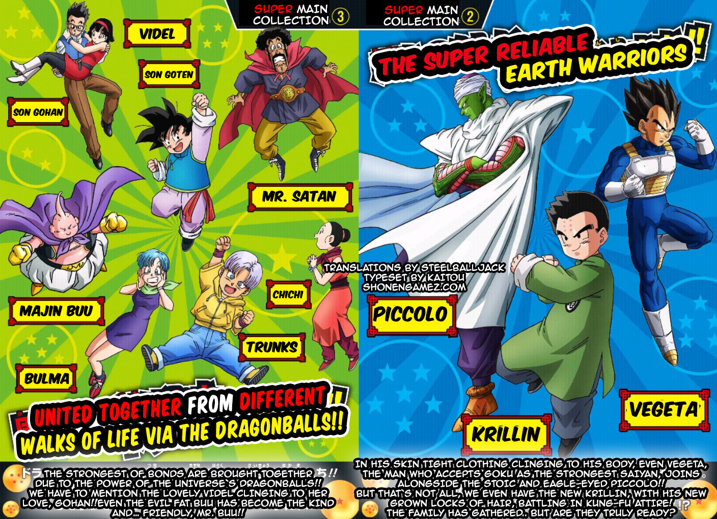 Personnages Dragon Ball Super