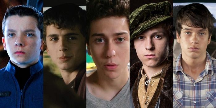 Asa Butterfield, Timothee Chalamet, Natt Wolff, Tom Holland, Liam James
