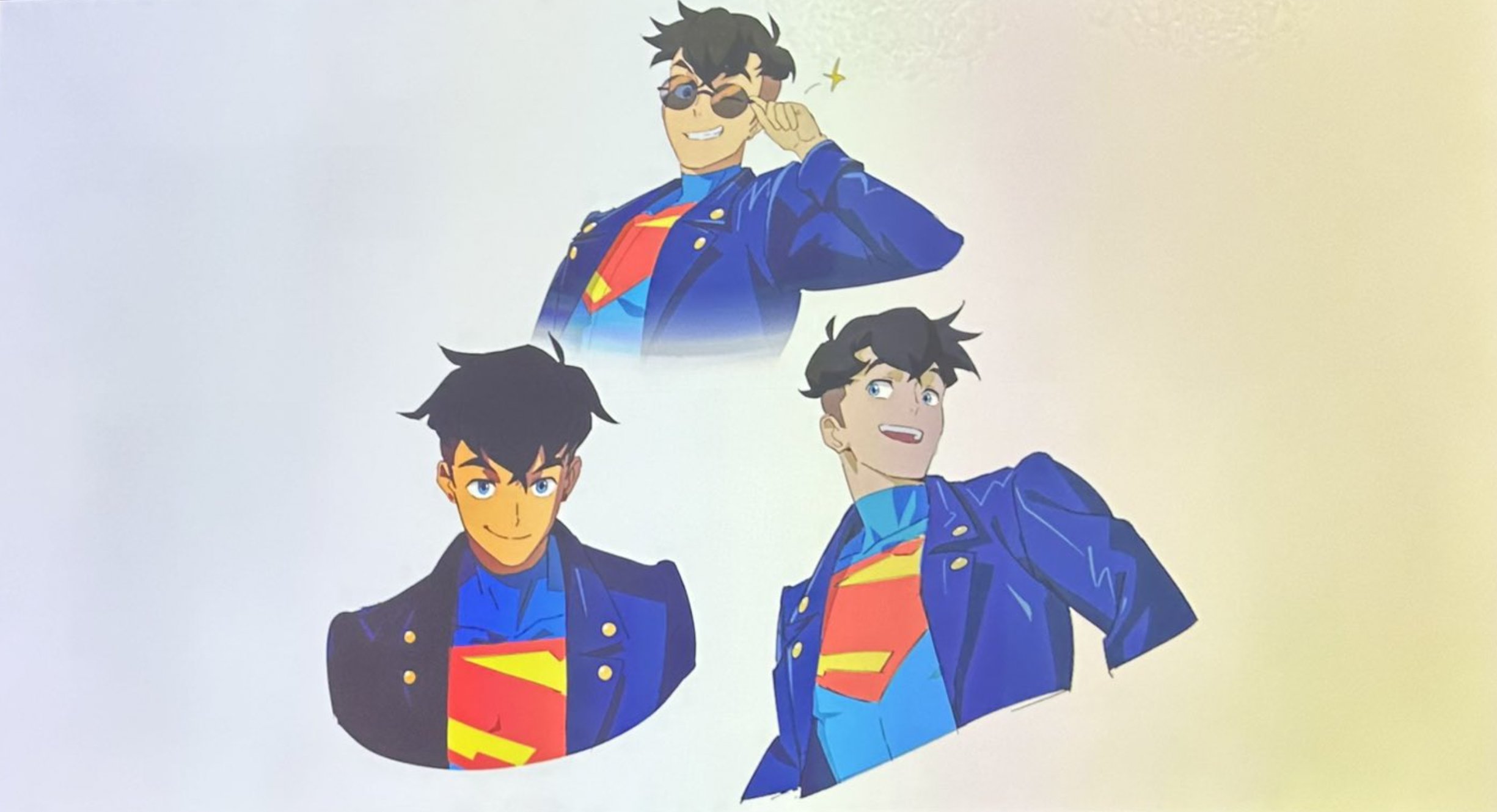 My Adventures With Superman Saison3 Superboy charadesign sdcc 2024