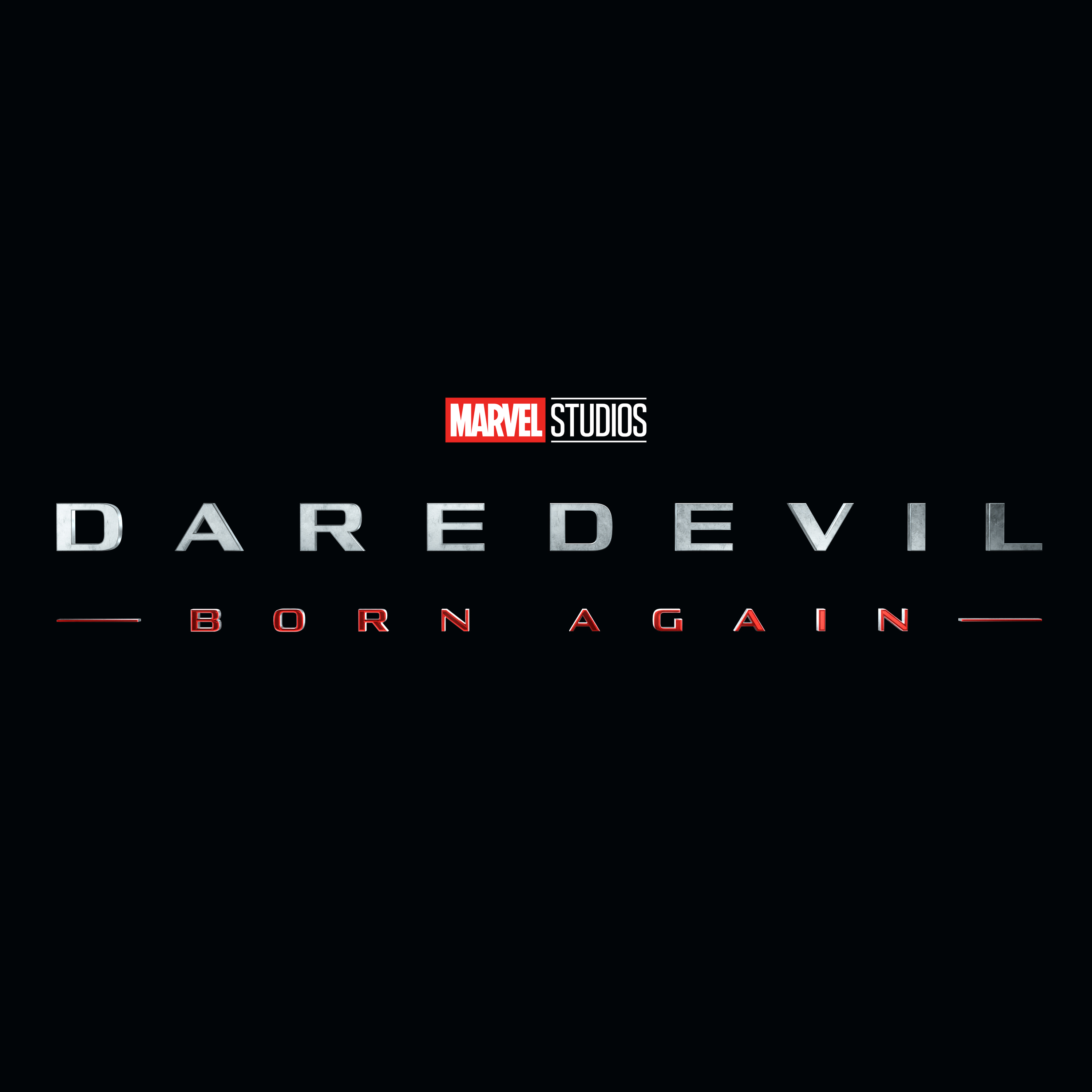 Logo de Daredevil Born Again (San Diego Comic-Con 2022)