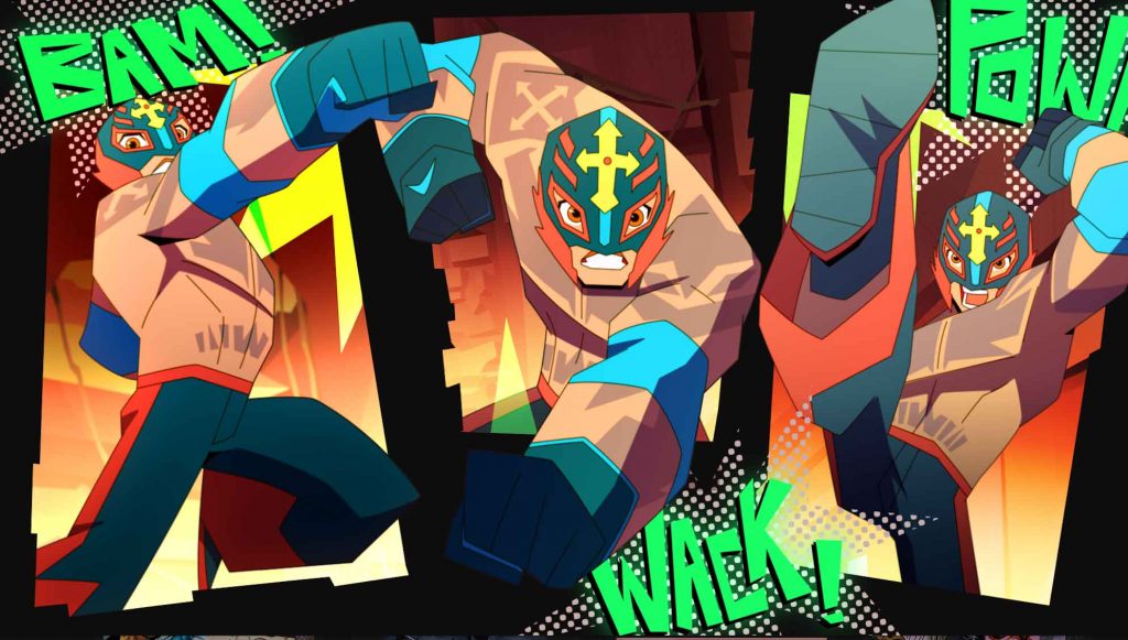 Rey Mysterio vs la Oscuridad Effects